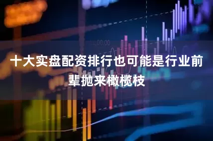 十大实盘配资排行也可能是行业前辈抛来橄榄枝